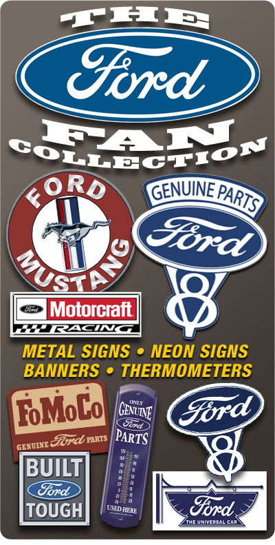 The Ford Fan Collection From Garage Art